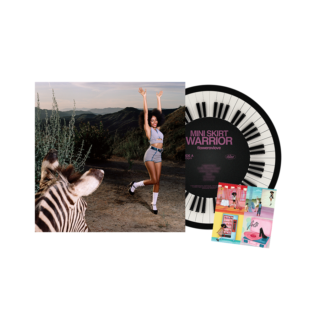MINI SKIRT WARRIOR Picture Disc + Signed Art Card